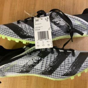 Adidas Sprintstar NIB NWT Womens 10 1/2 Track Spikes White Black Set of spikes